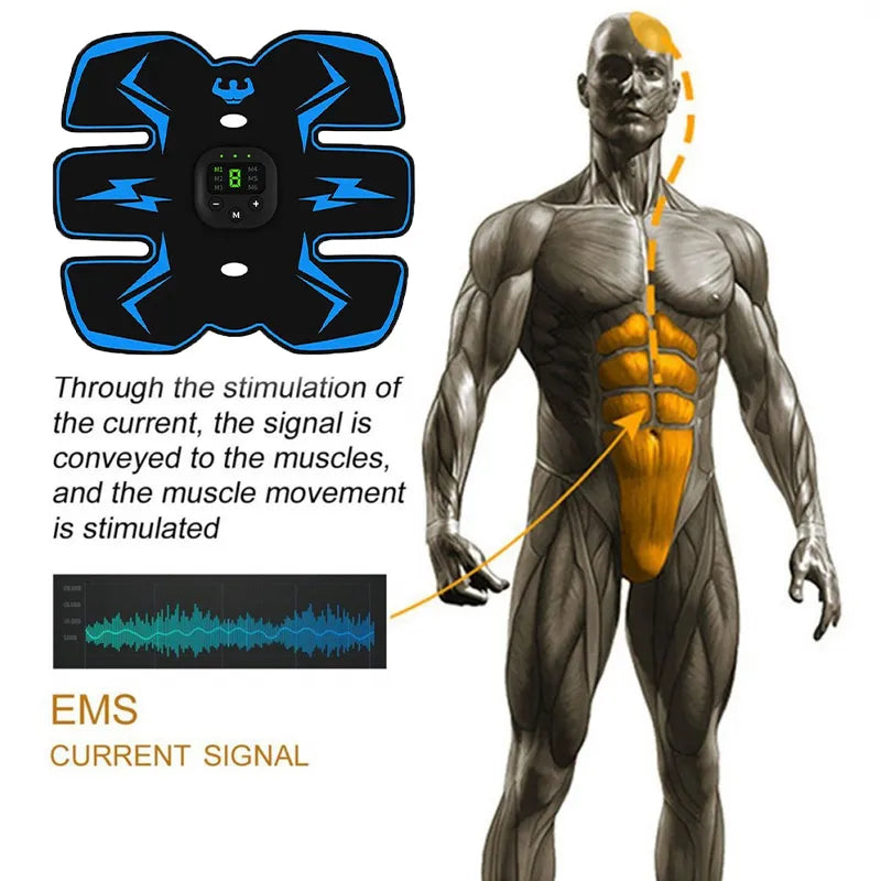 EMS Wireless Muscle  Stimulator Turn on